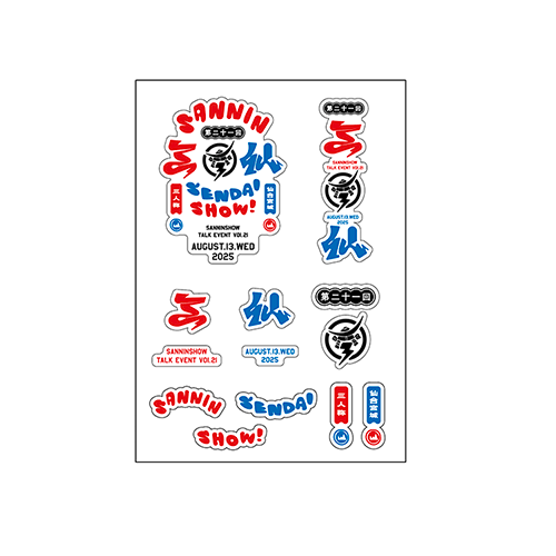 【在庫販売】SENDAI ステッカーシート